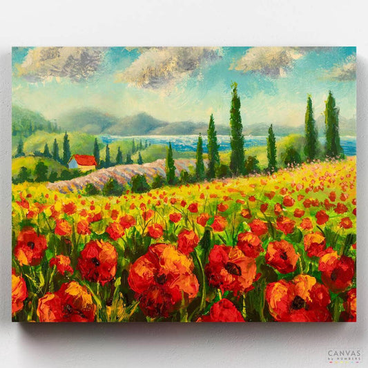 [USA Stock] Tuscany Landscape - Boyan Dimitrov-Paint by Numbers for Adults-Canvas by Numbers