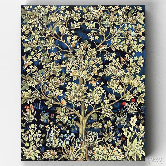[USA Stock] Tree of Life - William Morris-Paint by Numbers for Adults-Canvas by Numbers