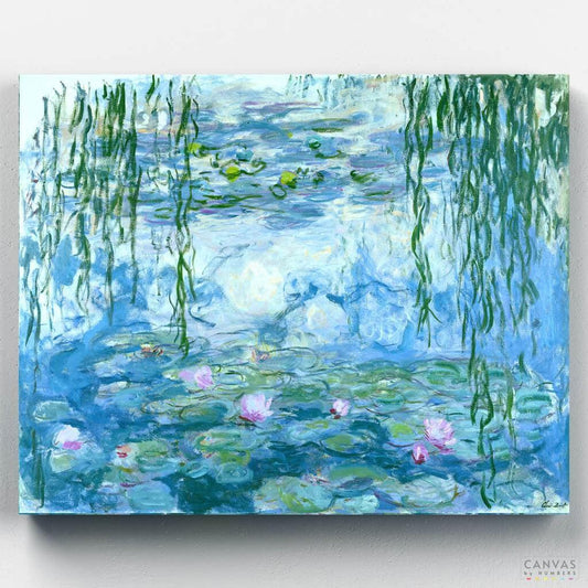[USA Stock] Water Lilies, Nympheas (1916)-Paint by Numbers for Adults-Canvas by Numbers