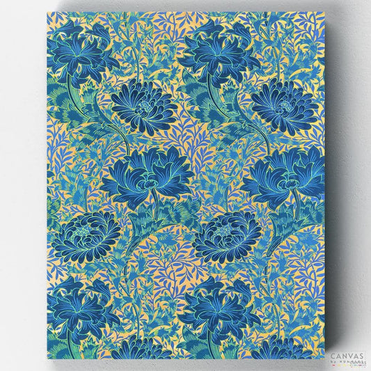 [USA Stock] Chrysanthemum - William Morris-Paint by Numbers for Adults-Canvas by Numbers