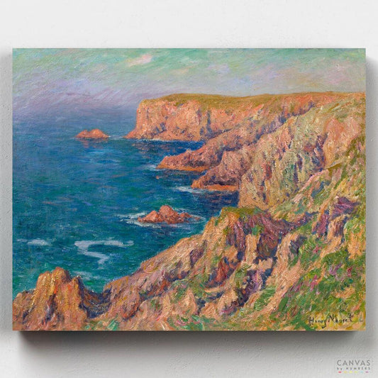 Île de Groix-Paint by Numbers for Adults-Canvas by Numbers