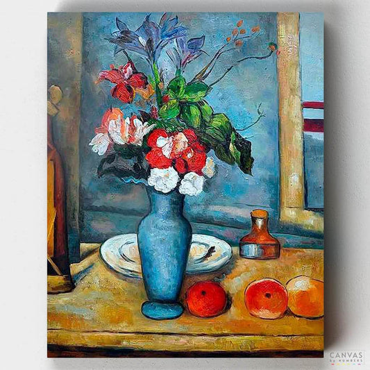 Le Vase Bleu-Paint by Numbers for Adults-Canvas by Numbers