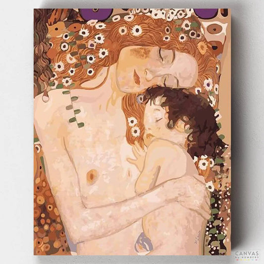 Mother and Child-Paint by Numbers for Adults-Canvas by Numbers