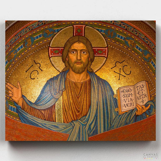 Pantocrator-Paint by Numbers for Adults-Canvas by Numbers