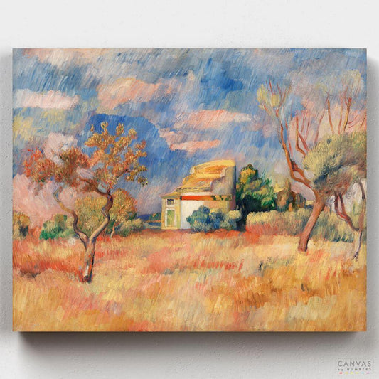 Pigeonnier de Bellevue-Paint by Numbers for Adults-Canvas by Numbers