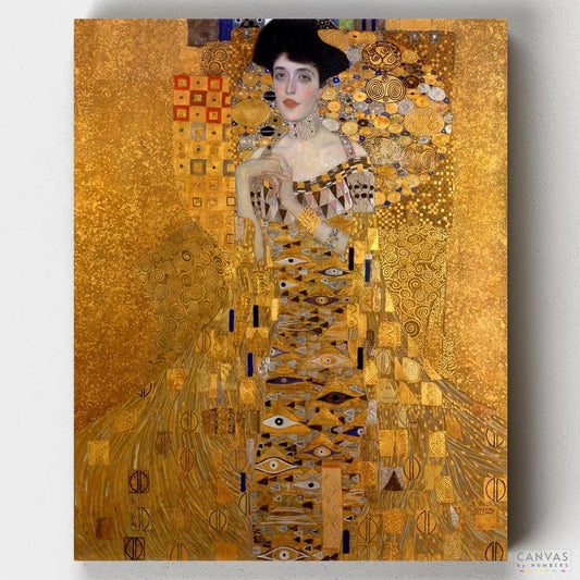 Portrait of Mrs Adele Bloch-Bauer-Paint by Numbers for Adults-Canvas by Numbers