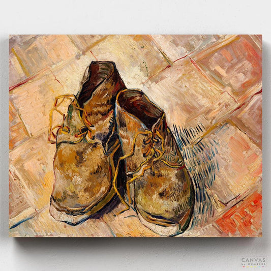 Shoes-Paint by Numbers for Adults-Canvas by Numbers