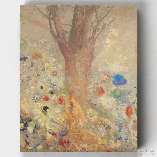 The Buddha-Paint by Numbers for Adults-Canvas by Numbers