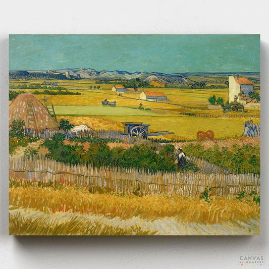 The Harvest-Paint by Numbers for Adults-Canvas by Numbers