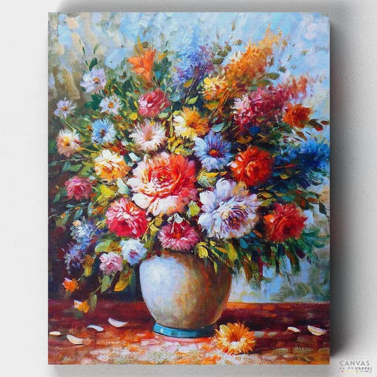 [USA Stock] Spring Flowers-Paint by Numbers for Adults-Canvas by Numbers