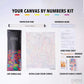Patriotic Jars of Flowers and Stars-Paint by Numbers for Adults-Canvas by Numbers