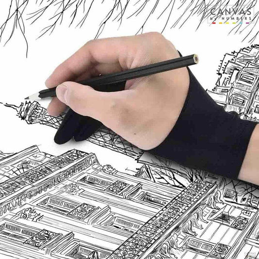 Artist Glove-Paint by Numbers for Adults-Canvas by Numbers