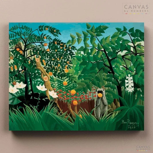 Exotic Landscape-Paint by Numbers for Adults-Canvas by Numbers