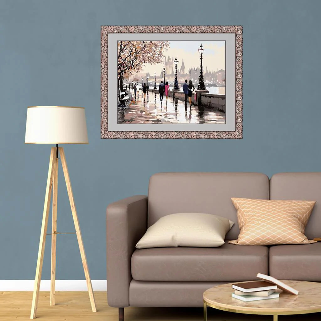 [USA Stock] Along the River-Paint by Numbers for Adults-Canvas by Numbers