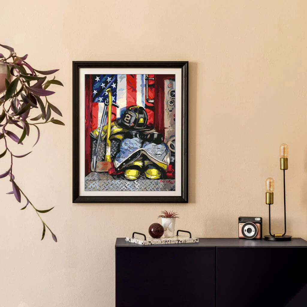 Symbols of Heroism-Paint by Numbers for Adults-Canvas by Numbers