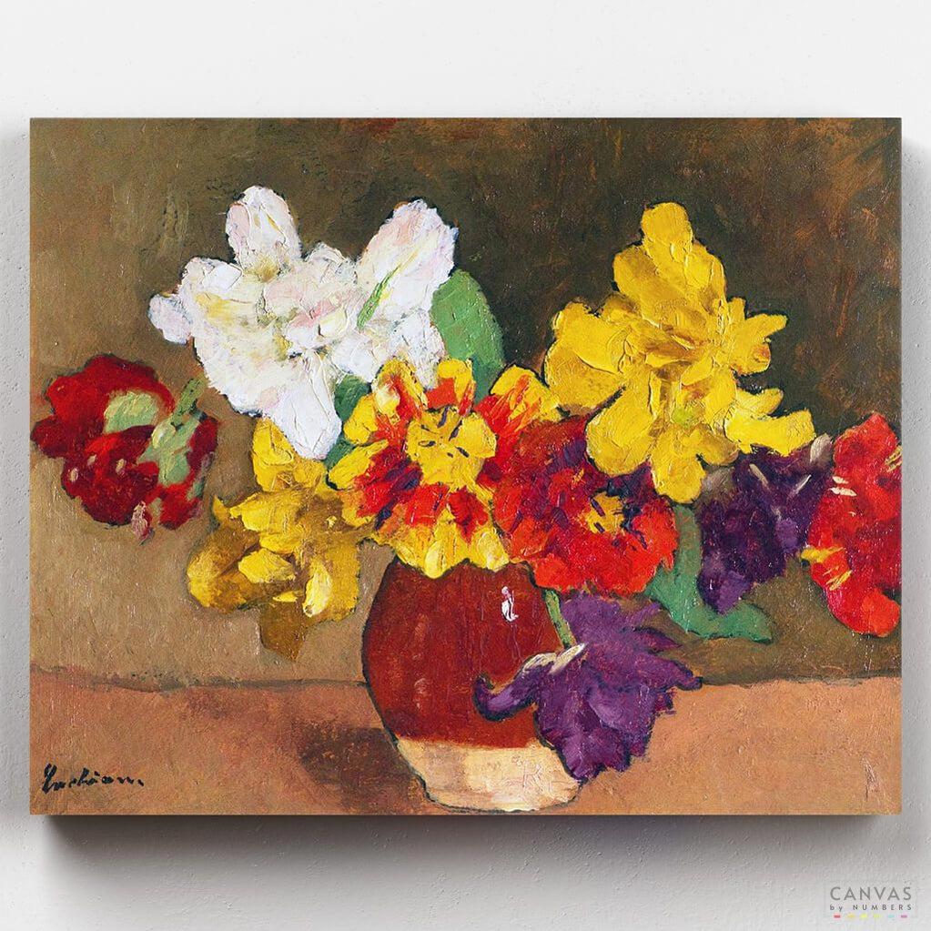 Anemones-Paint by Numbers for Adults-Canvas by Numbers