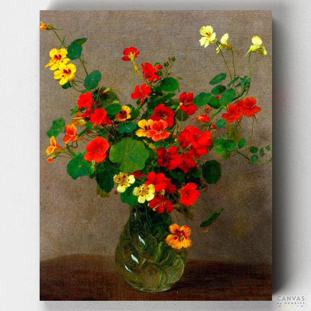 Flowers-Paint by Numbers for Adults-Canvas by Numbers