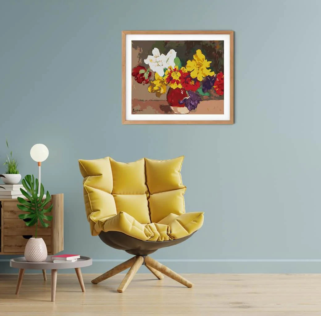 Anemones-Paint by Numbers for Adults-Canvas by Numbers