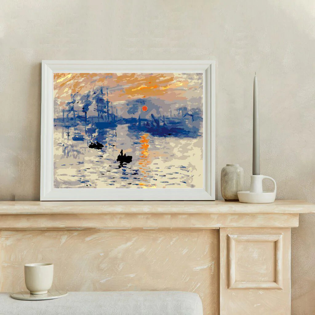 Impression Sunrise-Paint by Numbers for Adults-Canvas by Numbers