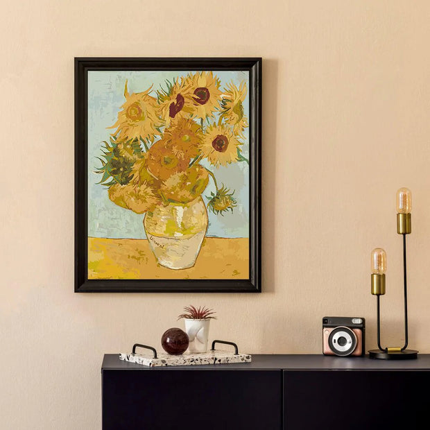 [USA Stock] Sunflowers-Paint by Numbers for Adults-Canvas by Numbers